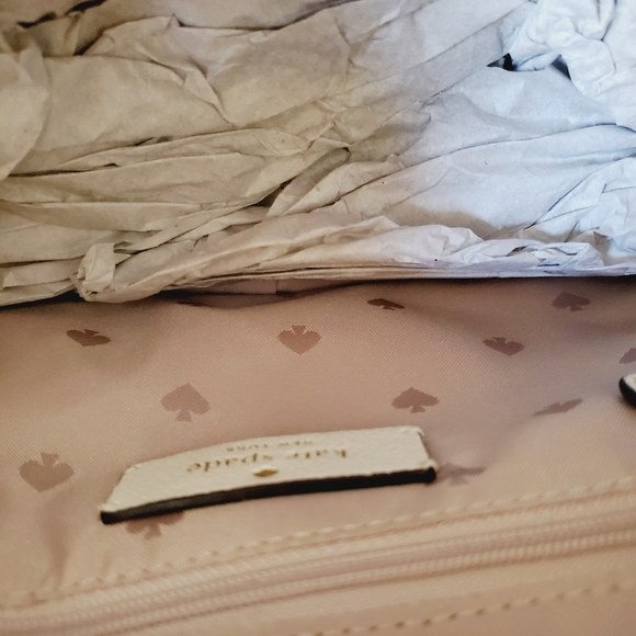 🆕 Kate Spade flap camera bag K6057 Pebbled leather Parchment Crossbody Rosie - Picture 8 of 8